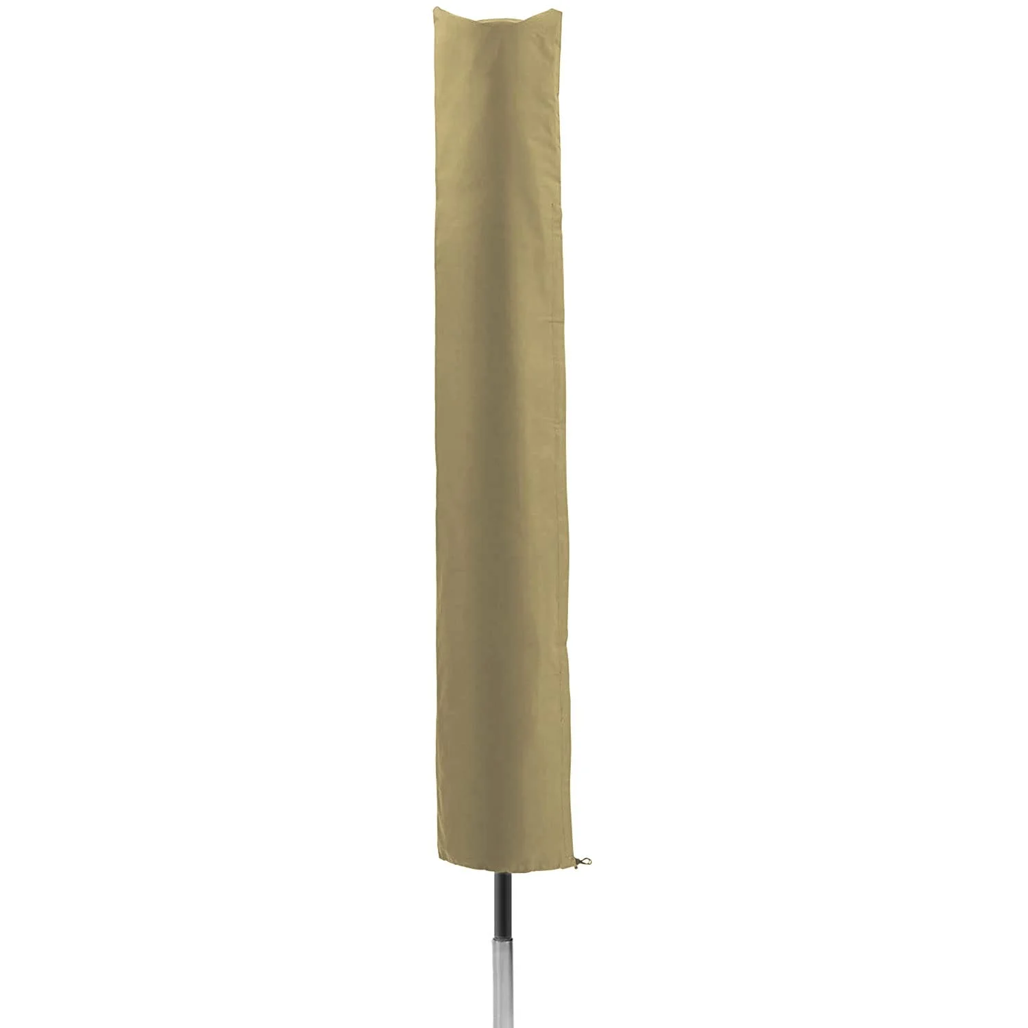 PATIO PLUS Sonnenschirmhülle, Gartenschirm-Abdeckungen, 153 x 30 x 30 cm, wasserdicht, 600D-Oxford-Gewebe, PVC-Beschichtung, Beige BLPC-153BE