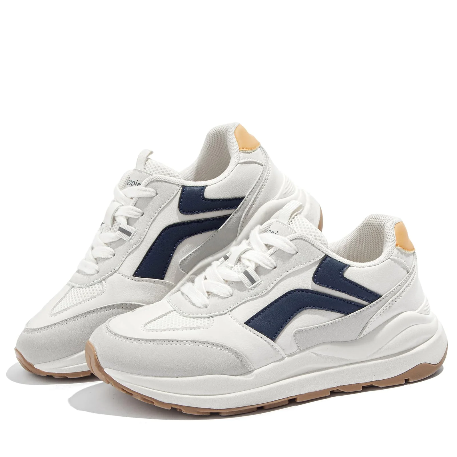 Tuopin Modische Wanderschuhe für Damen Sportschuhe Damenschuhe | Rutschfeste Schnürschuhe Atmungsaktive Sneaker aus Mesh Wanderschuhe Damen-Mode-Sneaker Weiche, bequeme Einlegesohlen