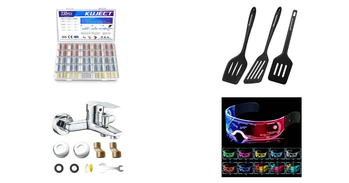 Top-Lötverbinder mit Schrumpfschlauch Kuject 330er Set Blitzangebot 29.08.2026
