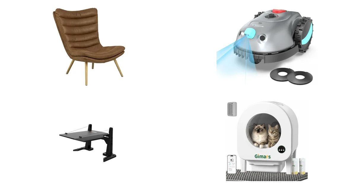 Amazon-Deals am 29.08.2026: Top Möbel & YARDCARE V100 Mähroboter ohne Kabel