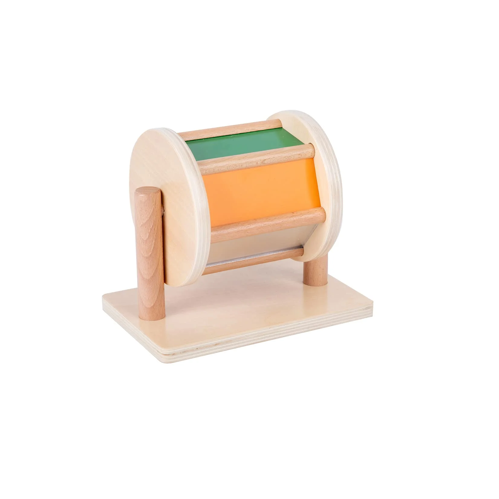 Adena Montessori Spinning Drum Montessori Spielzeug für Säugling 6-12 Monate 1 Jahr alte Babys Kleinkinder Beste Baby Geschenkid