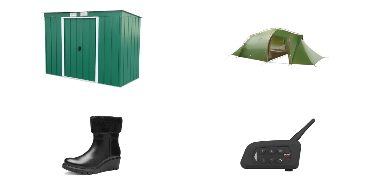 Neu heute im Garten & Outdoor: bis 83% Rabatt auf Camping & Outdoor-Produkte am 31.08.2026