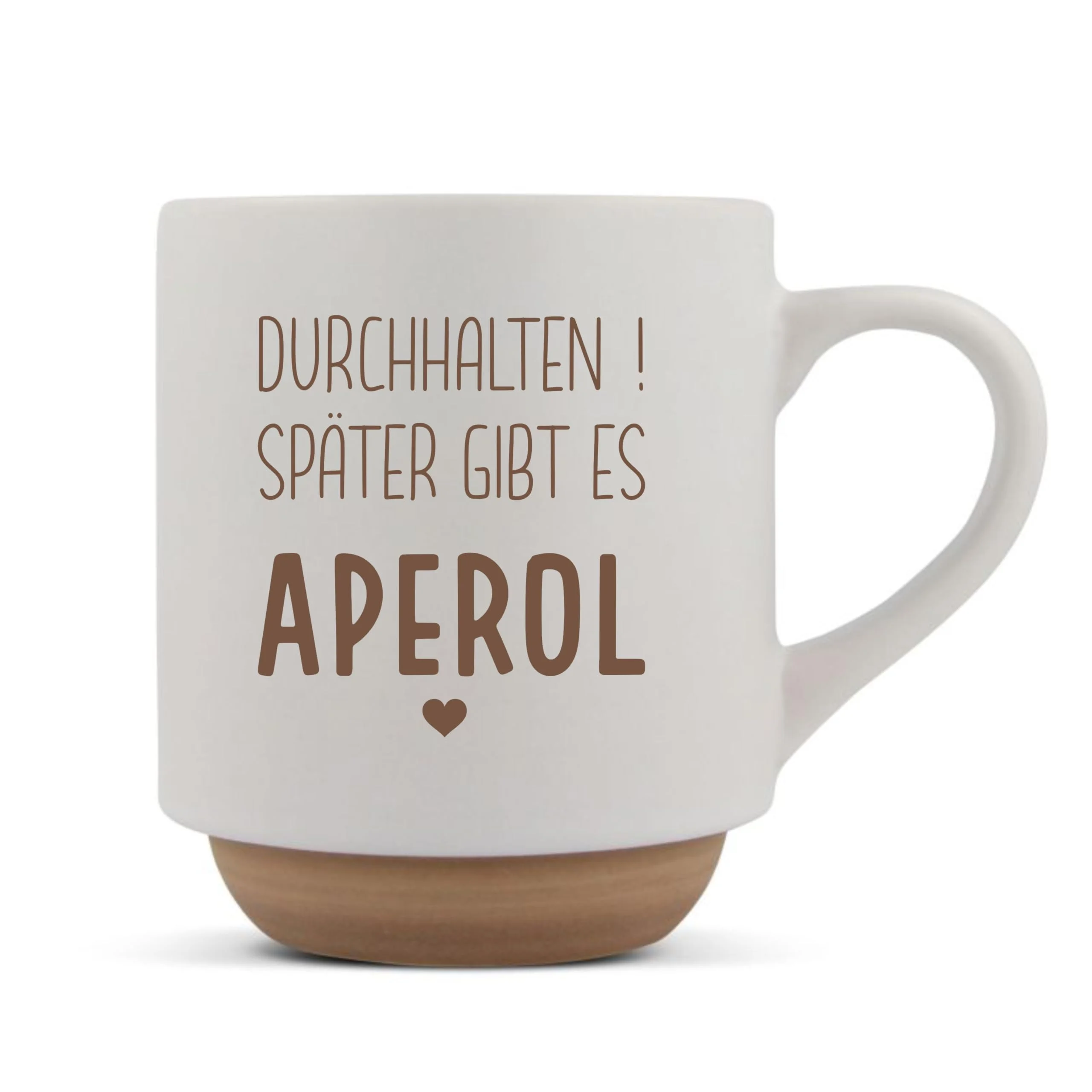 Laser Tattoo Lustige Kaffeetasse mit Spruch fürs Büro & Home Office | Geschenk für Kollegin, Freundin | Finnisches Design (Aperol)