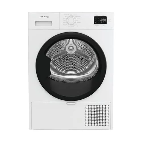 Privileg PD 7D WMB Trockner - Trocknen 7 kg - Knitterschutz - 15 elektronisch gesteuerte Trockenprogramme