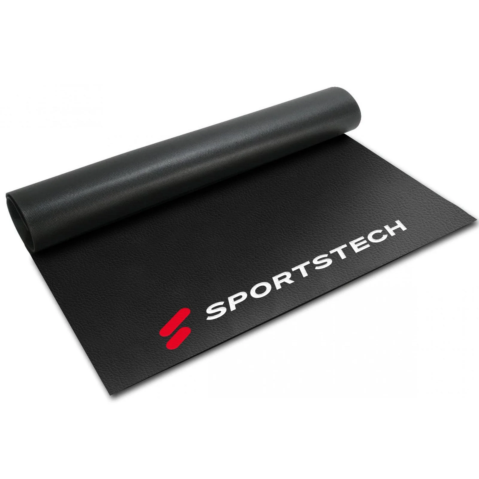 4-6 mm Bodenschutzmatte für Fitnessgeräte Heimtrainer – Sport Multifunktionsmatte, Fitnessmatte in schwarz für mehr Stabilität, schützt den Boden, Übungsmatte für Yoga, Pilates erhältlich in 4 Größen