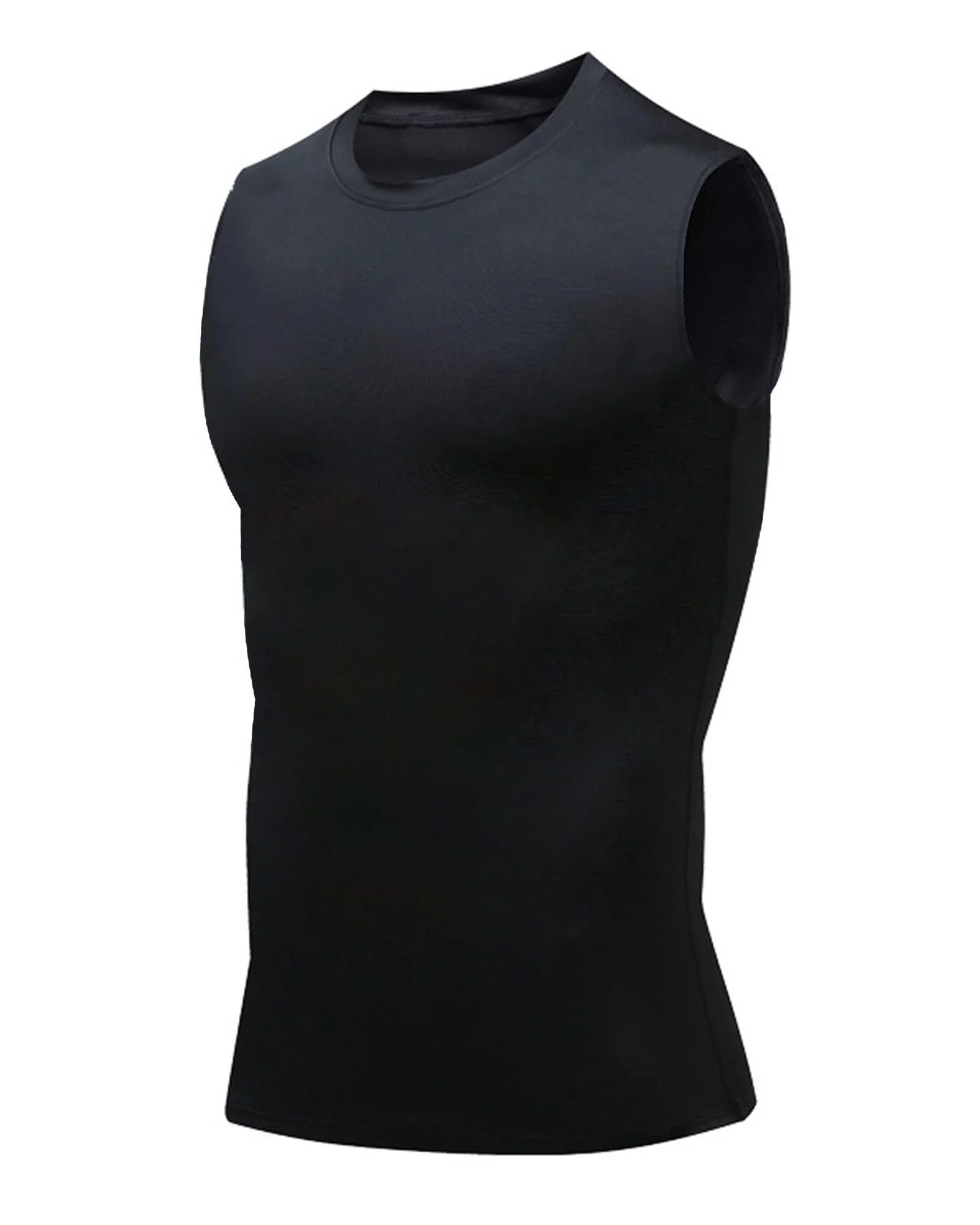 NEMXCE Kompressionsshirt Herren Shapewear Compression Shirt Bauchweg Unterhemd Body Shaper Tank Top Funktionsshirt