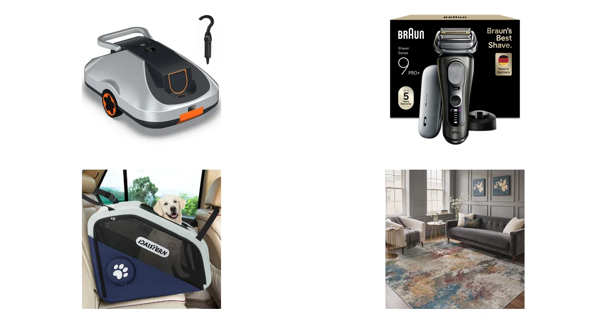 Heißeste Deals des Tages am 03.09.2026: Poolroboter Akku und Braun Series 9 PRO+