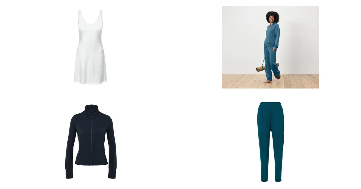 Tchibo Deals am 03.09.2026: Sportkleid mit Radler weiß und Premium-Troyer blau