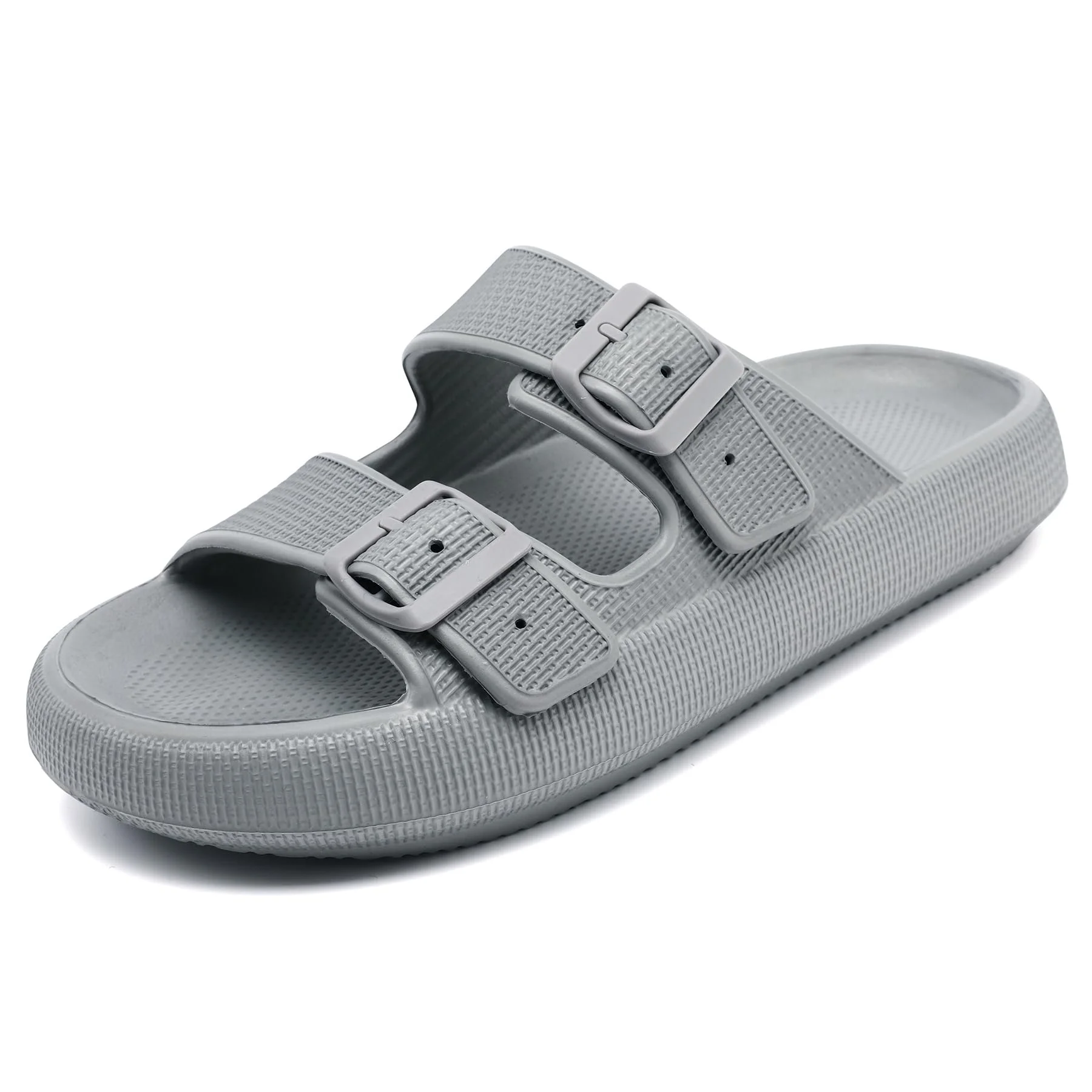Waysoland Cozyslides Original Damen Herren,Wolkenschuhe Damen Sandalen mit Verstellbaren Schnallen Rutschfest Schnell Trocknend Super Bequeme Dicke Sohle Airfoot