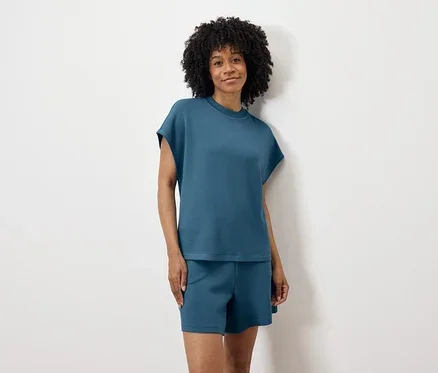 Premium-Kurzarm-Pullover
