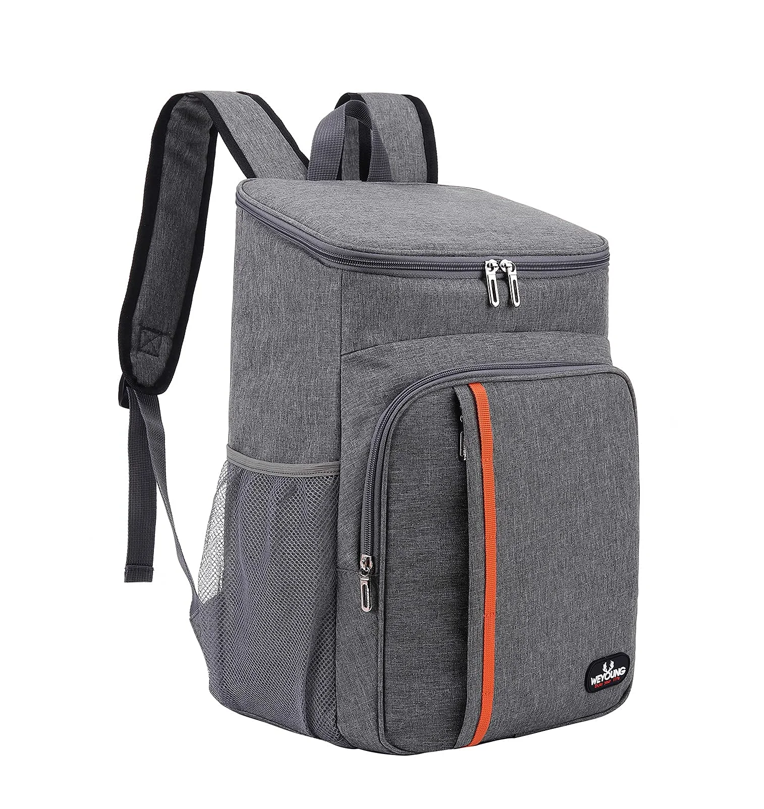 MCXKJ 22L Kühlrucksack Picknicktasche Kühl Rucksack Groß Isoliert Cooler Bag, Männer Frauen für Strand、Picknick、Camping、Grill、BBQ、Wandern Speisen und Getränke
