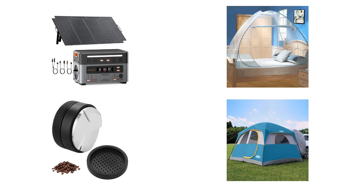 Top-Produkte Blitzangebote bei Amazon am 05.09.2026: 3600W Solargenerator & 180×200 cm