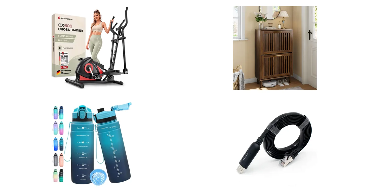 Amazon Blitzangebote am 05.09.2026: CX608 Crosstrainer von Sportstech für zuhause