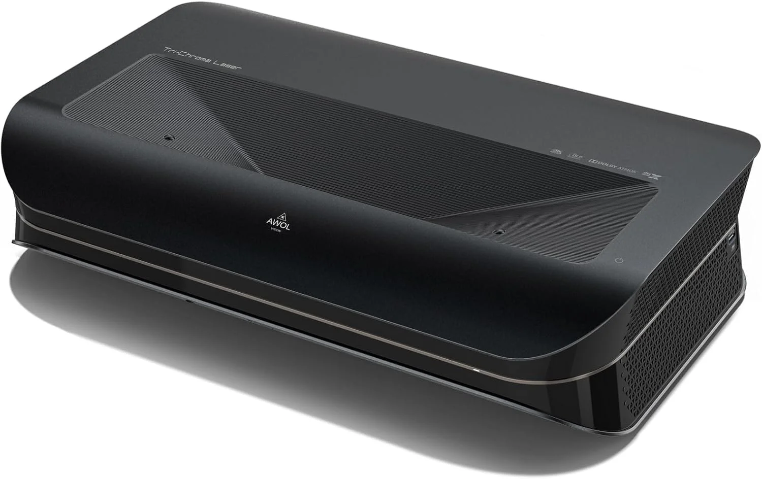 AWOL VISION LTV-3000 Pro 4K 3D RGB Ultrakurzdistanz Beamer, mit Dolby Vision & Atmos, HDR10+, 150" UST Laser TV Beamer Heimkino Laser Projector (inklusive Fire TV Stick 4K Max)