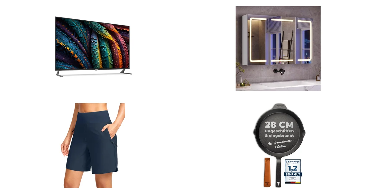 Top-Produkte: TechniSat TV 65 UHD 65 Zoll 4K Smart TV am 07.09.2026 Blitzangebot bei