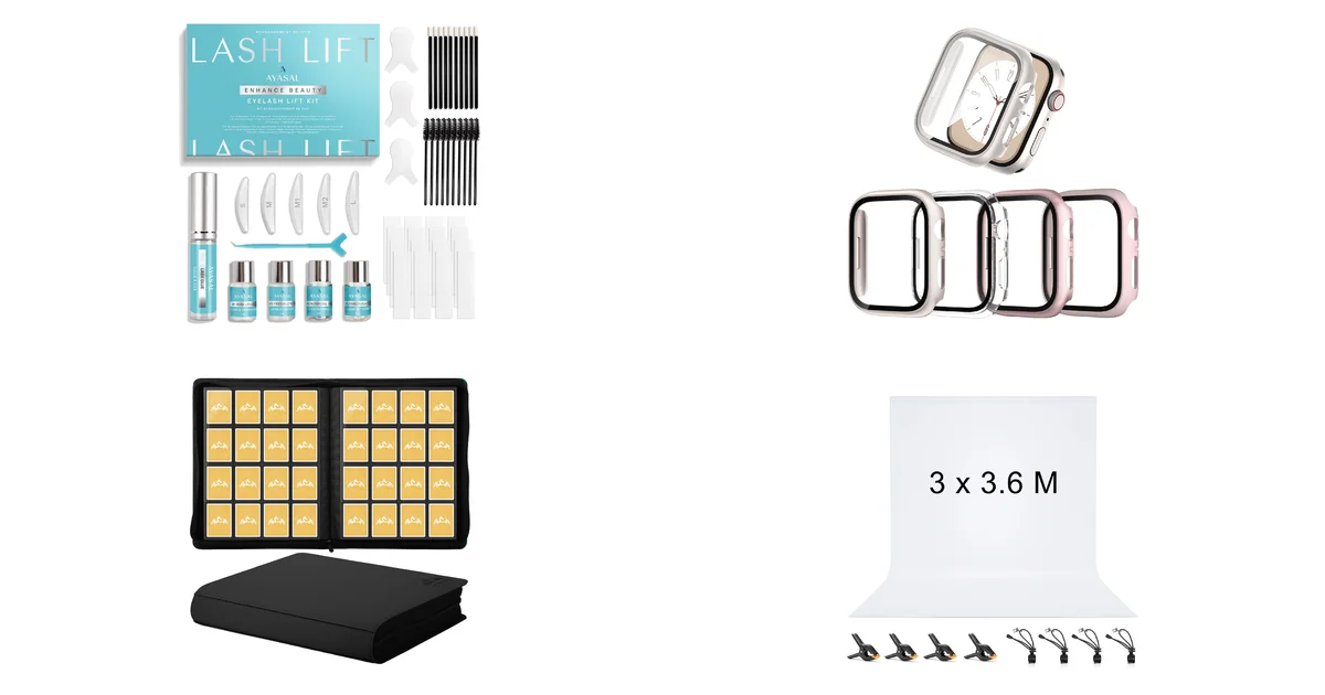 Top-Produkte Blitzangebot am 08.09.2026: AYASAL Wimpernlifting Set und JZK Hülle bei