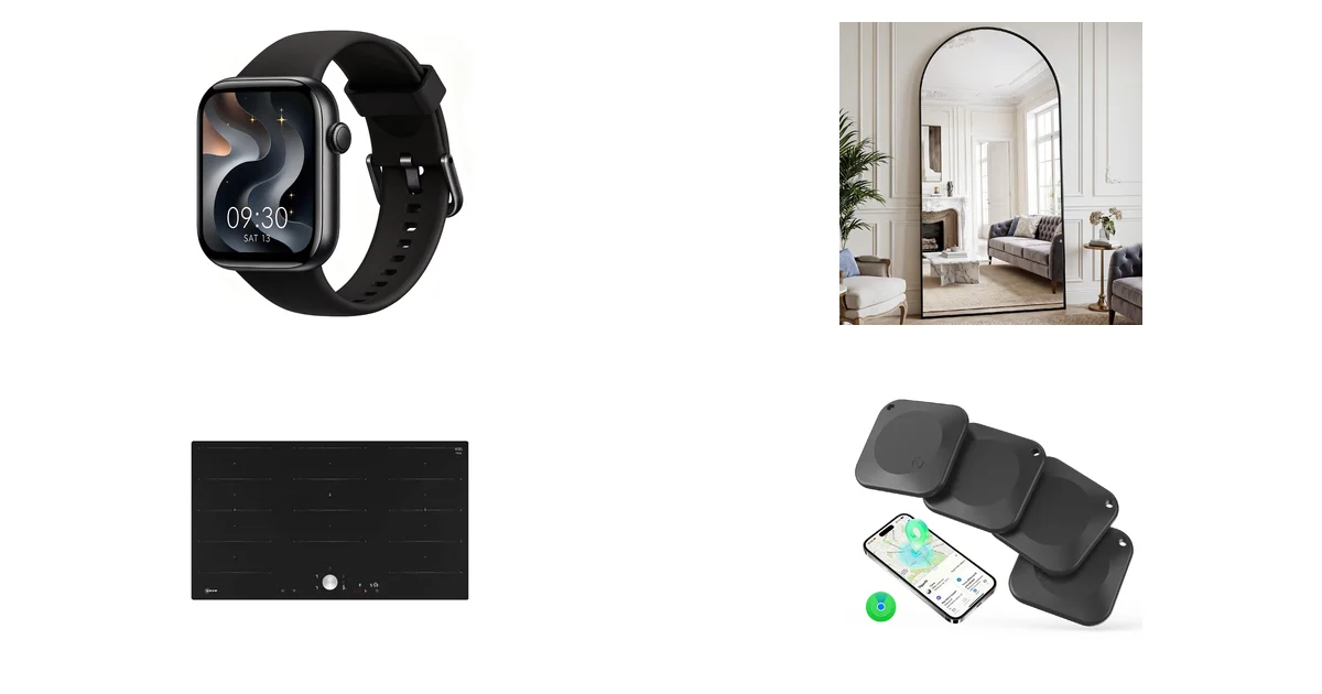 Neue heute bei Amazon: Smartwatch Damen Herren 1,85