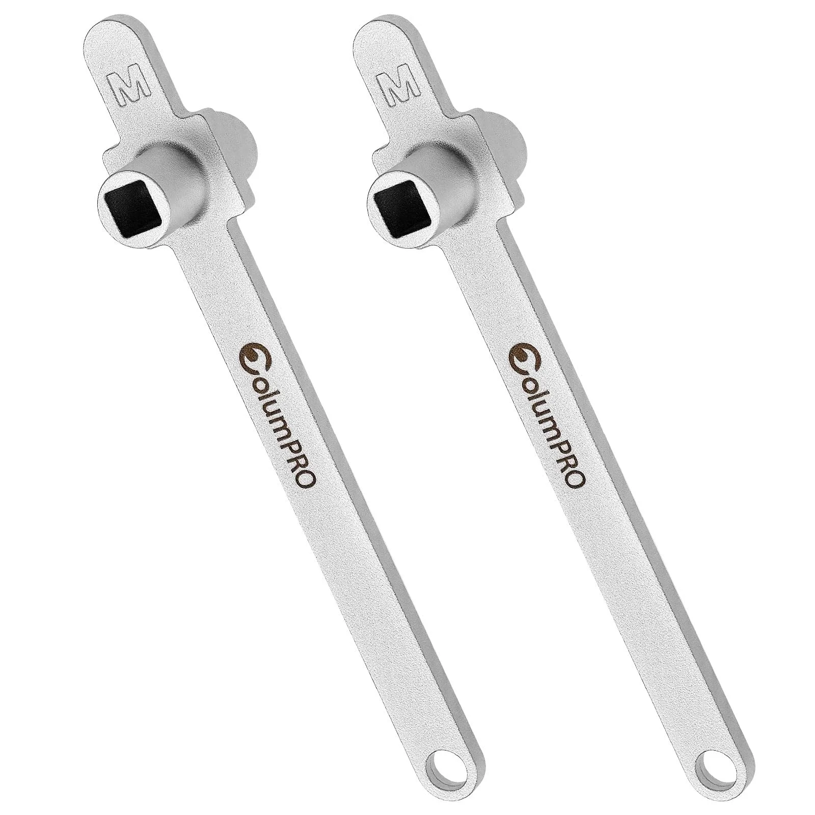 ColumPRO Heizkörper-Entlüftungsschlüssel 100 mm lang, 2 Stück | Heizung Entlüftungsschlüssel aus 304 Edelstahl, 5 × 5 mm & 3/16 Zoll – Vierkantschlüssel zum Entlüften von Heizkörpern