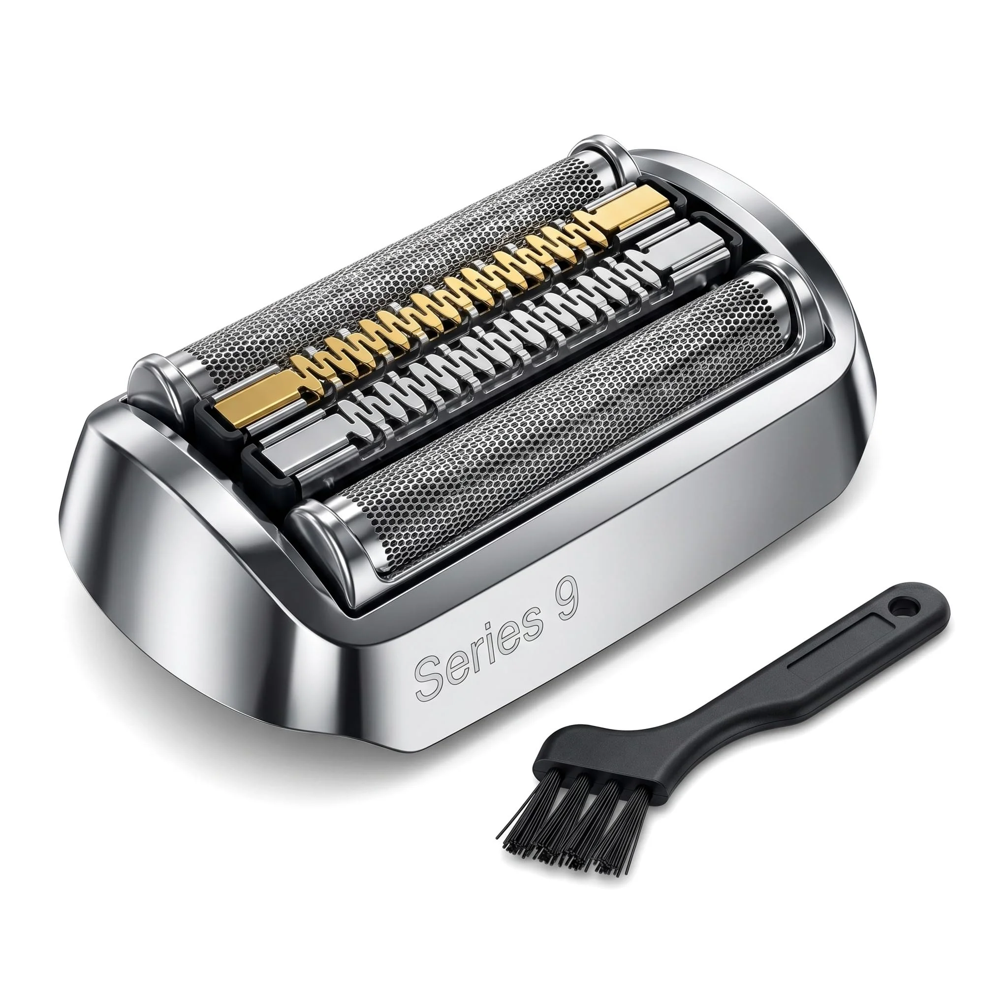 92S Scherkopf Series 9 für Braun Elektrorasierer Ersatztei | Serie 9 Scherkopf für Elektrorasierer für Series 9 Pro Rasierer 9290cc,9291cc,9370cc,9293s,9385cc,9390cc,9330s,9296cc, Silber