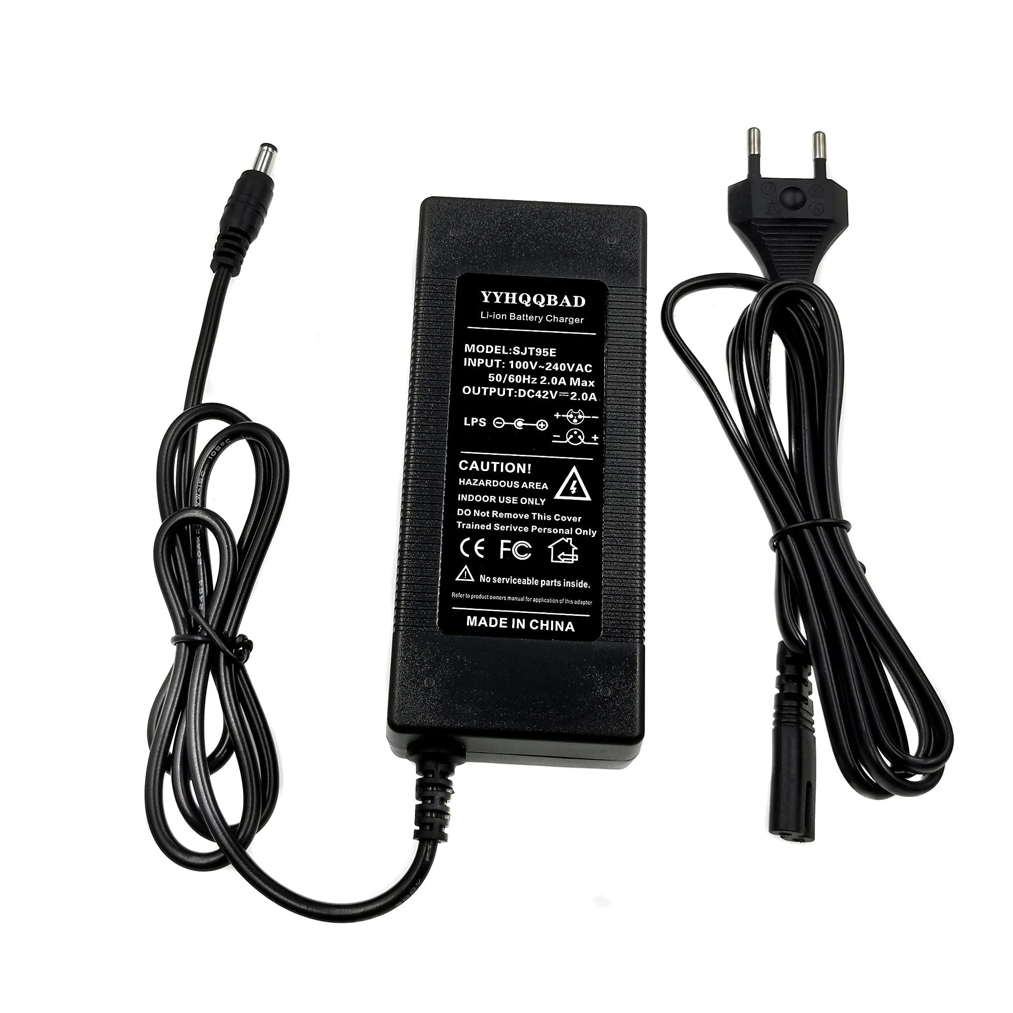 42V 2A Li-Ionen Ladegerät Für 36V Elektrofahrrad Stecker DC5525 | 36V 2A Ladegerät, Ladegerät für Lithium-Akku der 10Series