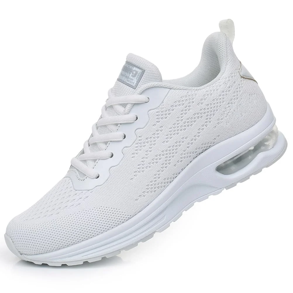 FLARUT Damen Sportschuhe Laufschuhe Herren Turnschuhe Luftpolster Trainers Running Leichte Schuhe Fitness Atmungsaktiv Gym Sneakers