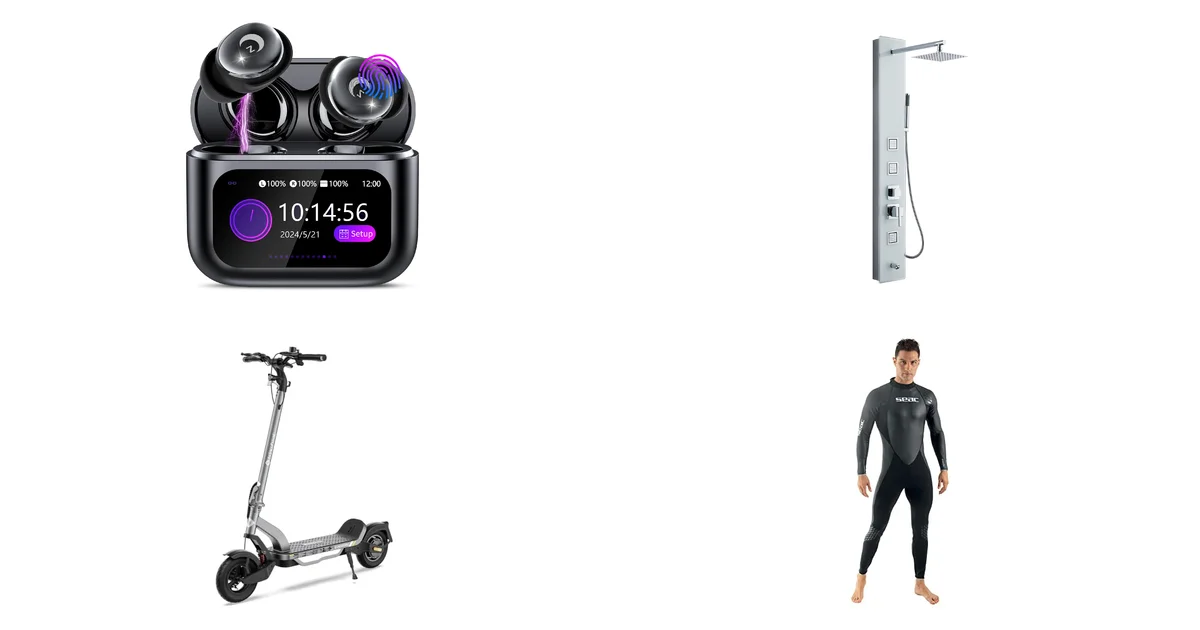 Heißeste Deals des Tages am 10.09.2026: VEKJ In Ear Mini Kopfhörer und KEOKBON Duschpaneel