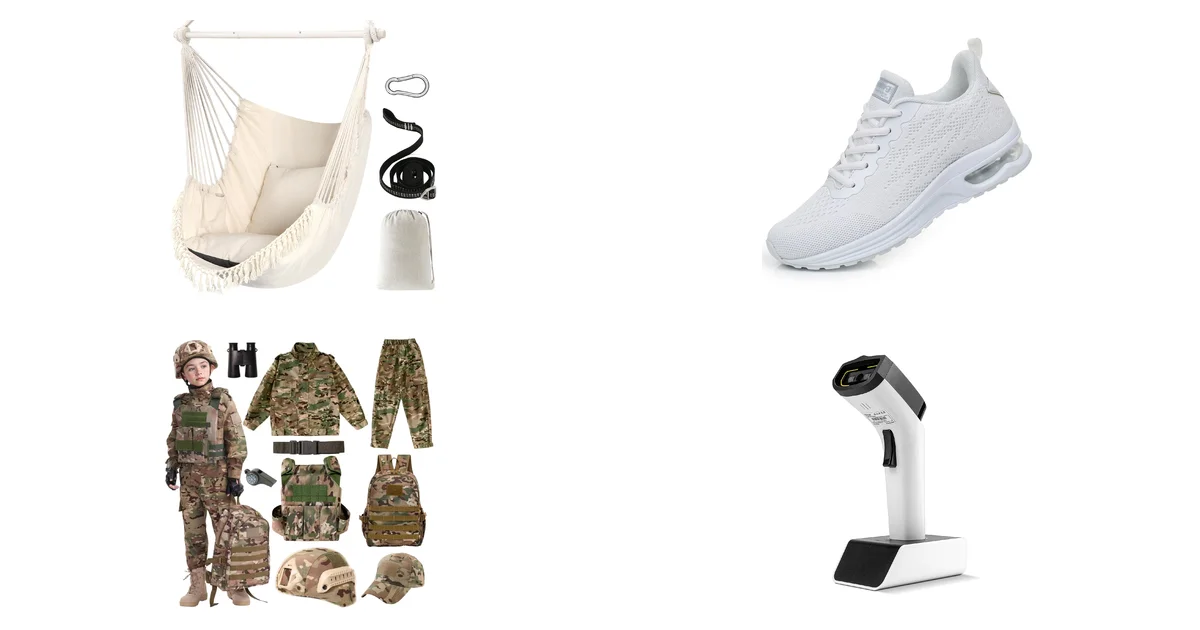 Amazon Blitzangebote: Chihee Hängesessel und FLARUT Laufschuhe am 10.09.2026 sichern