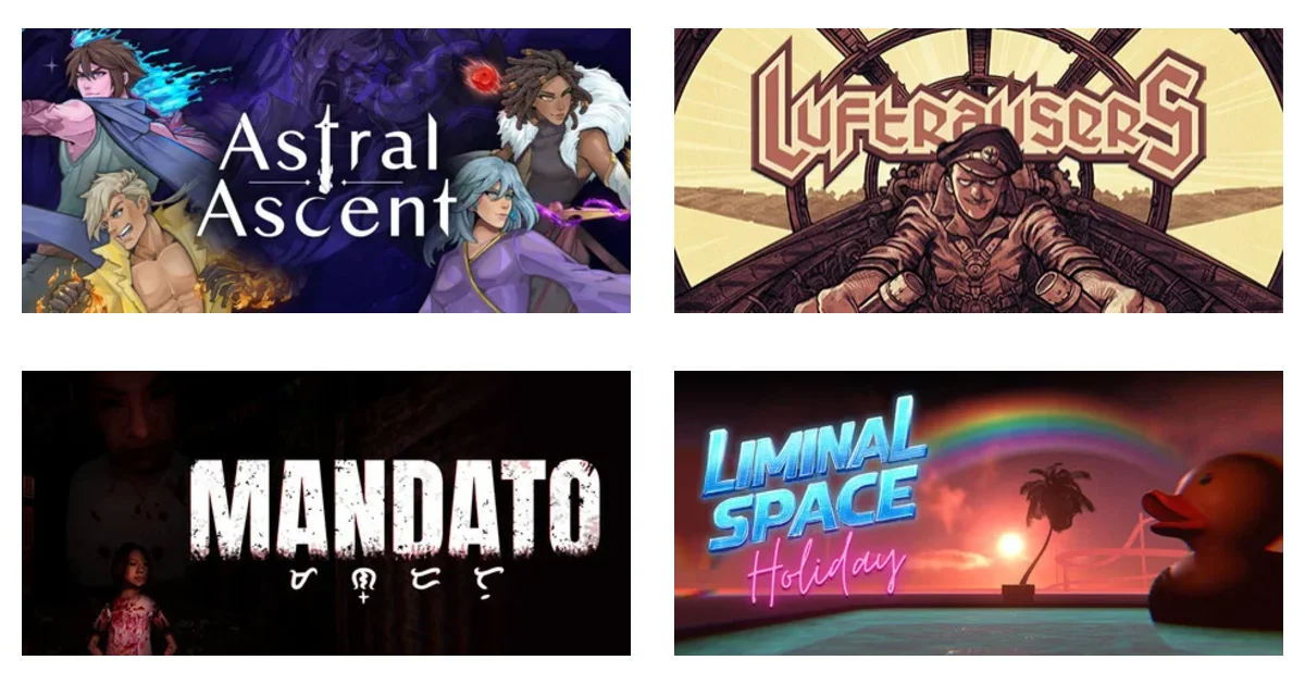 4 neue Freebies bei Epic & itch.io am 10.09.2026: Astral Ascent, Luftrausers kostenlos