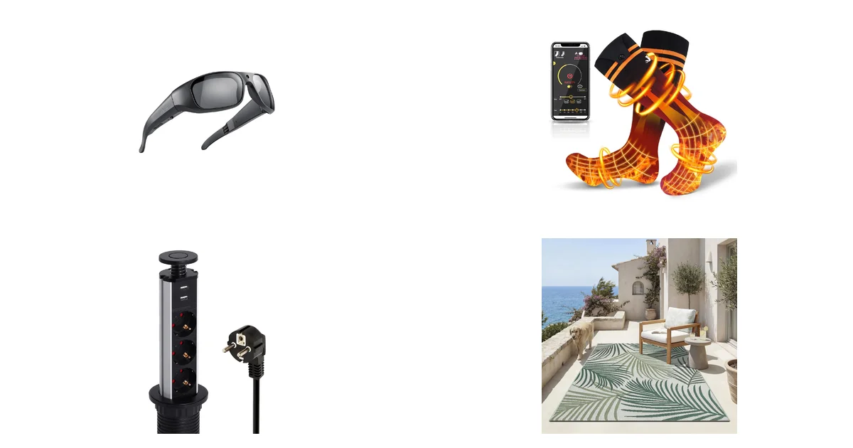 Top-Produkte OhO sunshine 4K UHD Camera Sunglasses Record-While-Charging am 11.09.2026