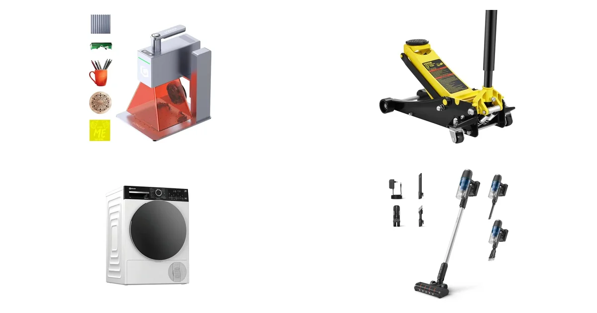 Neu heute: LONGER Ray5 Mini Lasergraviermaschine und VEVOR 1kW Induktions-Heizung am